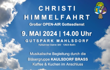 Plakat Himmelfahrt 2024