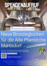 Flyer - Spendenaufruf Neue Bronzeglocken