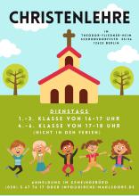Plakat Christenlehre Süd